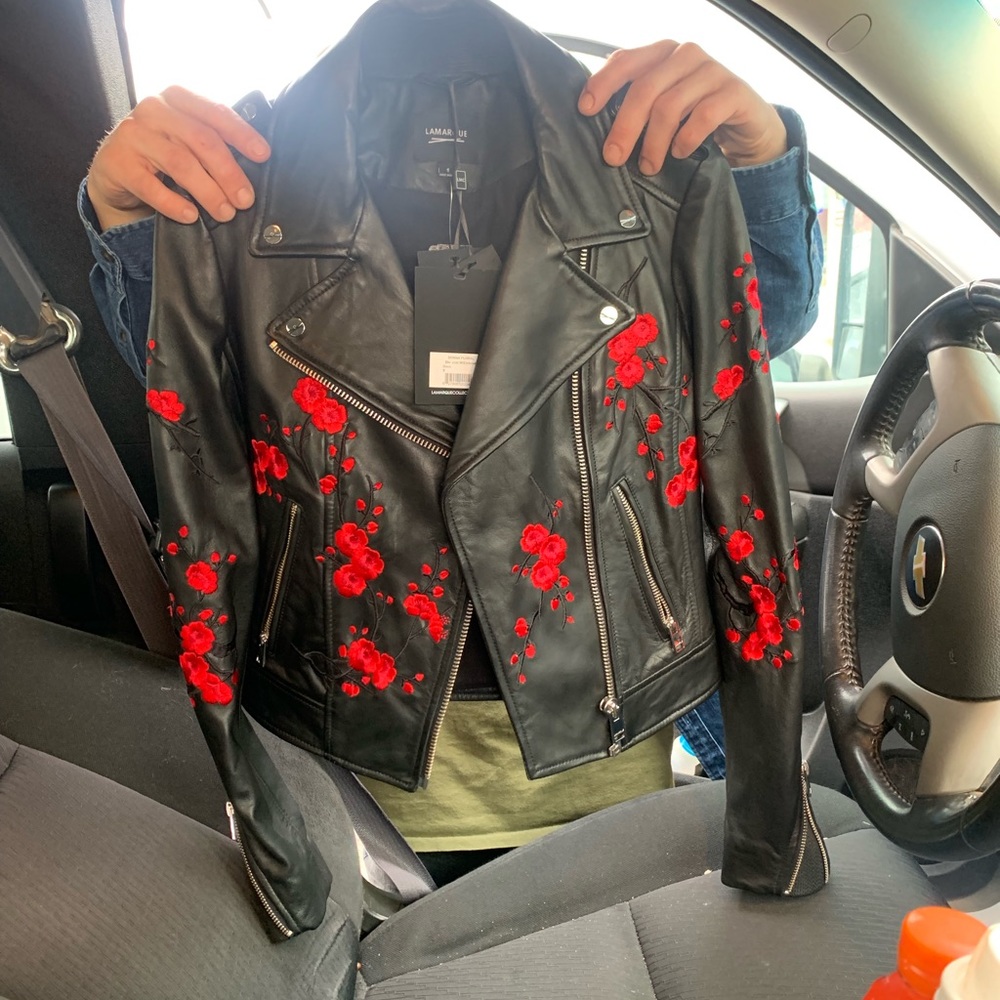 Lamarque Leather Jacket